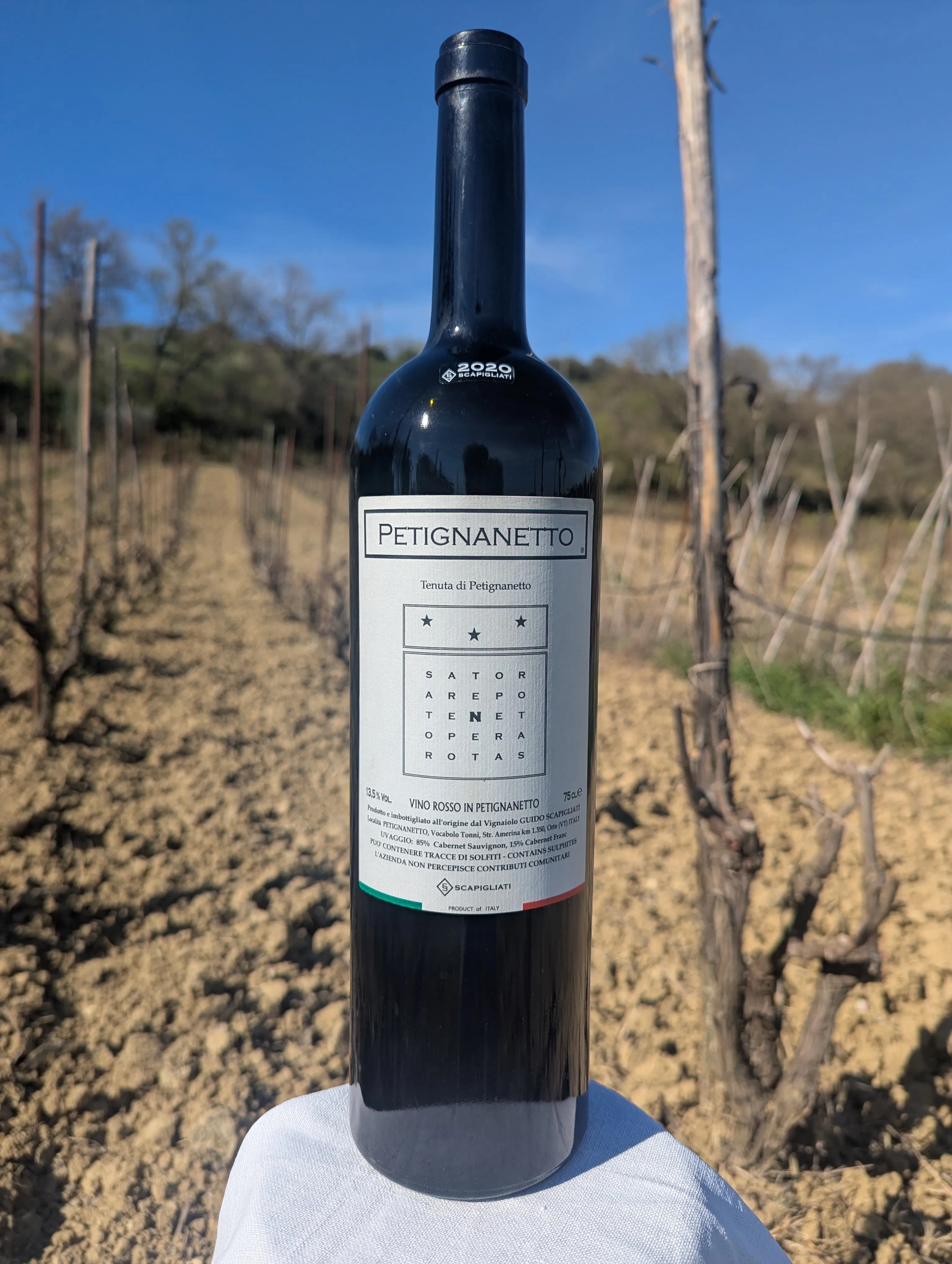 Bottiglia Petignanetto — Scapigliati Vini